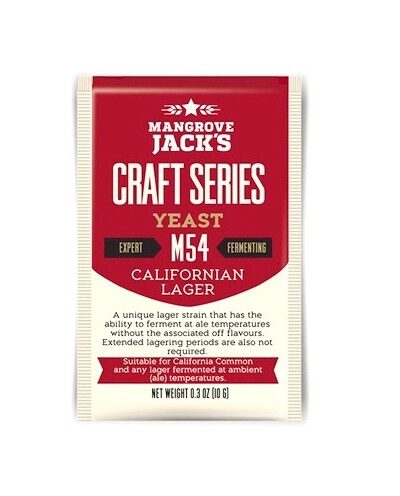 Дрожжи Mangrove Jack's M54 Californian Lager