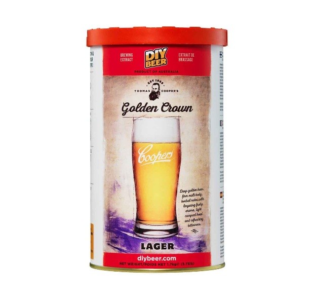 Солодовый экстракт Coopers Golden Crown Lager 1