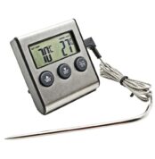 Термометр TP-700 с проводным термосенсером и звуковым датчиком