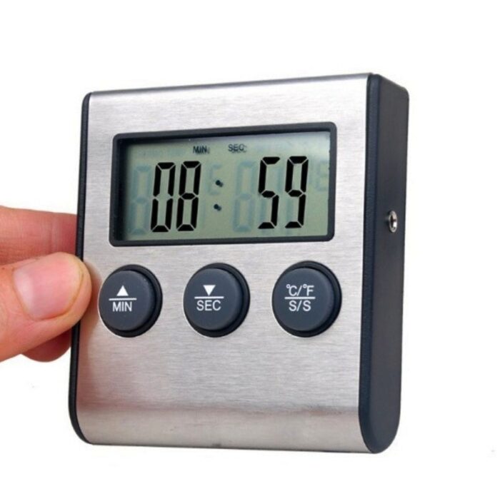 Термометр TP-700 с проводным термосенсером и звуковым датчиком
